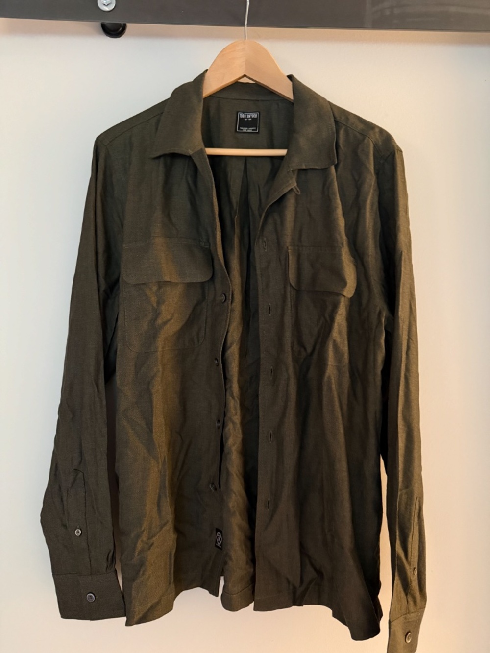NWT Todd Snyder RAYON FIELD SHIRT - Picture 2 of 2